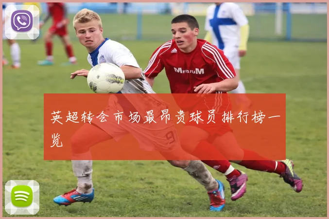 英超转会市场最昂贵球员排行榜一览